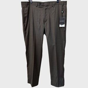 Lauren Ralph Lauren Dress Pants Gray Men's Size 38X30 Classic-Fit UltraFlex NEW